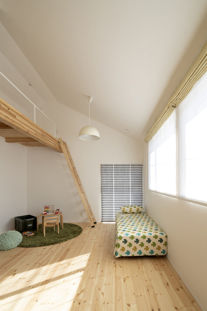 子供部屋を想定した洋室は、将来2部屋に仕切ることも可能です