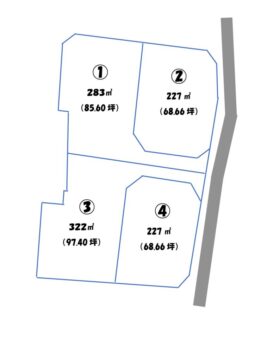 みらいえ工房分譲地　～大館市芦田子～